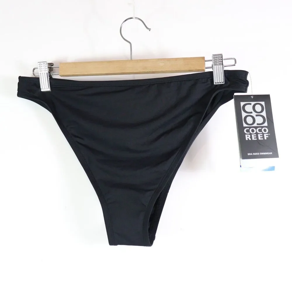 NWT COCO REEF Black Bikini Bottom XL - Picture 3 of 7